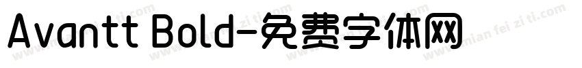 Avantt Bold字体转换